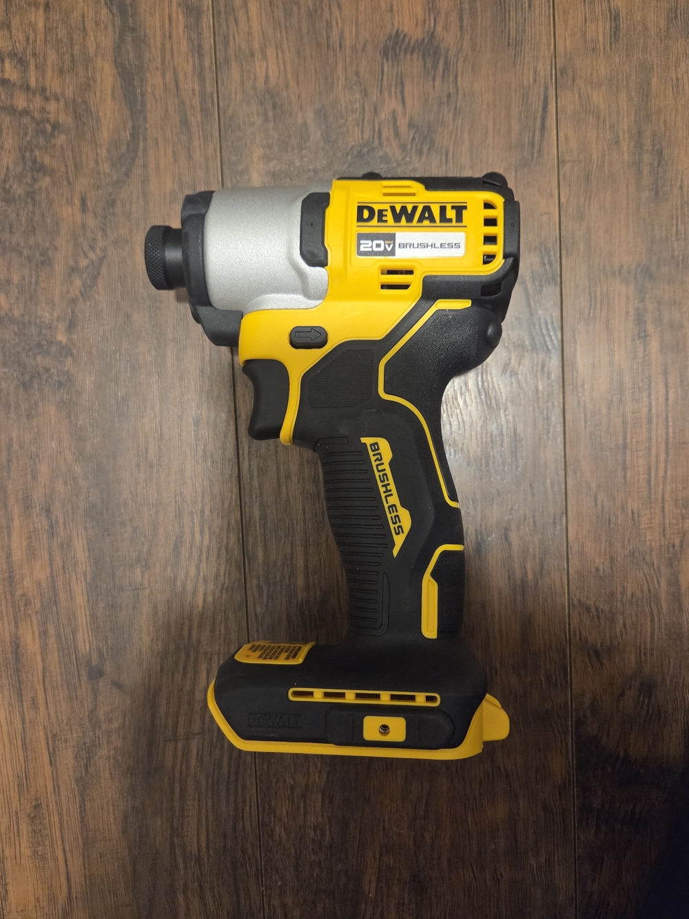 DEWALT 20V MAX* 1/4 in. Brushless Cordless Impact Driver (Tool Only) (DCF840)